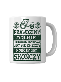 Kubek Prawdziwy Rolnik - HiPanda! Śmieszne Prezenty z Nadrukami ?