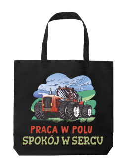 Torba Praca w Polu Spokój w Sercu - HiPanda! Śmieszne prezenty z Nadrukami ?