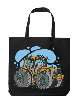 Torba Świąteczny Ciągnik - HiPanda! Śmieszne prezenty z Nadrukami ?