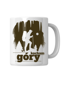 Kubek Kocham Góry - HiPanda! Śmieszne Prezenty z Nadrukami ?