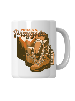 Kubek Pora Na Przygodę - HiPanda! Śmieszne Prezenty z Nadrukami ?