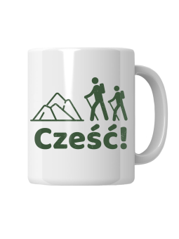 Kubek Góry Cześć - HiPanda! Śmieszne Prezenty z Nadrukami ?
