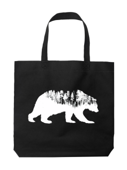 Torba Niedźwiedź Las - HiPanda! Śmieszne prezenty z Nadrukami ?