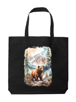 Torba Niedźwiedź i Lis - HiPanda! Śmieszne prezenty z Nadrukami ?