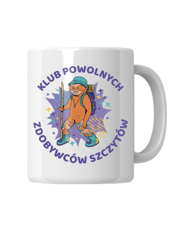 Kubek Klub Powolnych Zdobywców Szczytów - HiPanda! Śmieszne Prezenty z Nadrukami ?