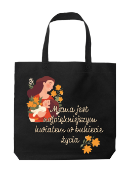 Torba Mama To Najpiękniejszy Kwiat - HiPanda! Śmieszne prezenty z Nadrukami ?