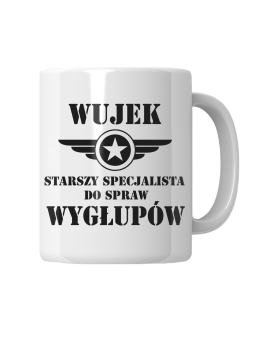 Kubek Wujek Specjalista Do Spraw Wygłupów - HiPanda! Śmieszne Prezenty z Nadrukami ?