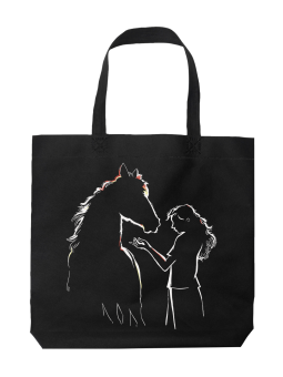 Torba Dziewczyna z Koniem - HiPanda! Śmieszne prezenty z Nadrukami ?