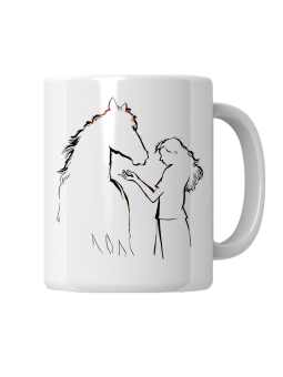 Kubek Dziewczyna z Koniem - HiPanda! Śmieszne Prezenty z Nadrukami ?