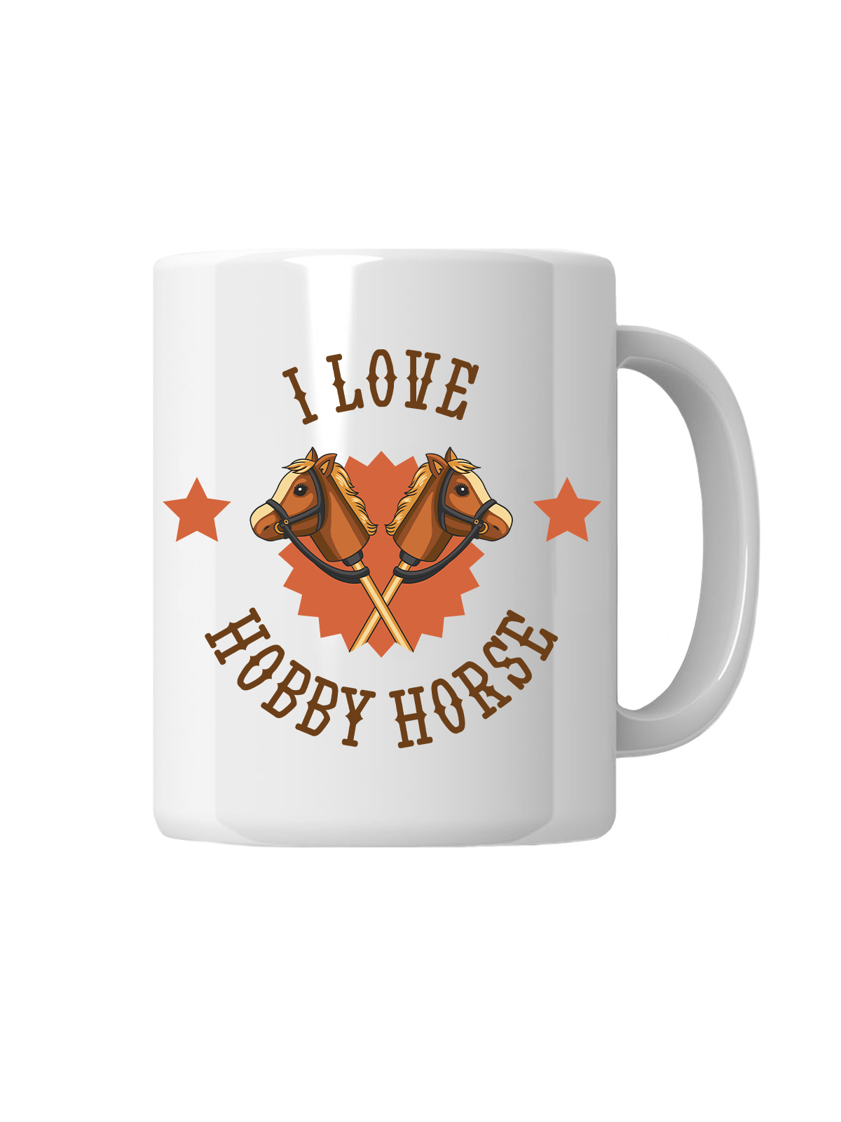 Kubek I Love Hobby Horse - HiPanda! Śmieszne Prezenty z Nadrukami ?