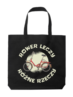 Torba Rower Leczy Różne Rzeczy - HiPanda! Śmieszne prezenty z Nadrukami ?