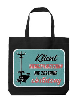 Torba Klient Nierozpłaszczony - HiPanda! Śmieszne prezenty z Nadrukami ?