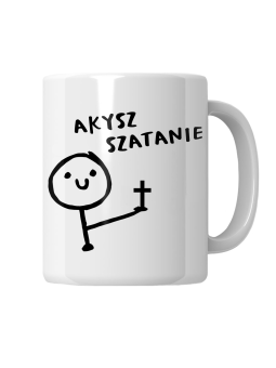 Kubek Akysz Szatanie - HiPanda! Śmieszne Prezenty z Nadrukami ?