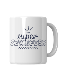 Kubek Super Szwagier - HiPanda! Śmieszne Prezenty z Nadrukami ?