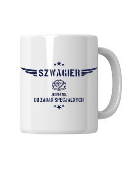 Kubek Szwagier Jednostka Do Zadań Specjalnych - HiPanda! Śmieszne Prezenty z Nadrukami ?