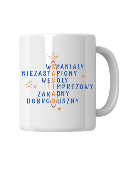 Kubek Sąsiad Krzyżówka - HiPanda! Śmieszne Prezenty z Nadrukami ?
