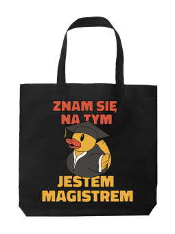 Torba Znam Się Na Tym Jestem Magistrem - HiPanda! Śmieszne prezenty z Nadrukami ?
