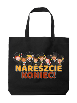 Torba Nareszcie Koniec - HiPanda! Śmieszne prezenty z Nadrukami ?