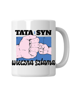 Kubek Tata i Syn Sztama - HiPanda! Śmieszne Prezenty z Nadrukami ?