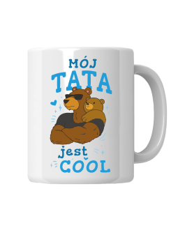 Kubek Mój Tata Jest Cool - HiPanda! Śmieszne Prezenty z Nadrukami ?