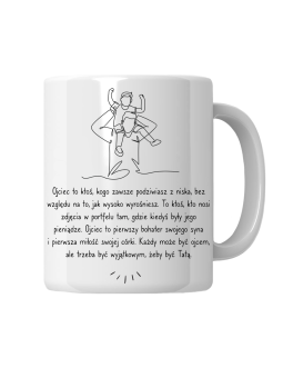 Kubek Ojciec Cytat - HiPanda! Śmieszne Prezenty z Nadrukami ?