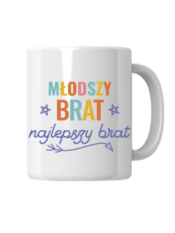 Kubek Młodszy Brat Najlepszy - HiPanda! Śmieszne Prezenty z Nadrukami ?