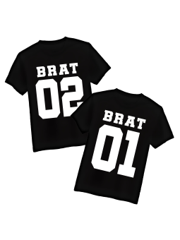 Zestaw Brat 01 i Brat 02 Czarne - HiPanda.pl