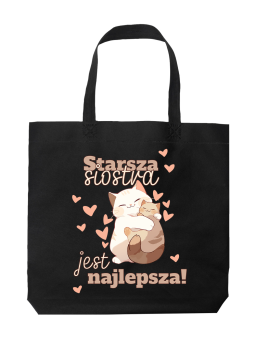 Torba Starsza Siostra Jest Najlepsza - HiPanda! Śmieszne prezenty z Nadrukami ?