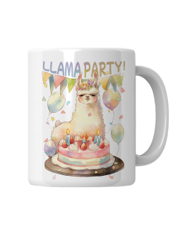 Kubek Llama Party Urodzinowa - HiPanda! Śmieszne Prezenty z Nadrukami ?