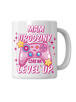 Kubek Czas Na Level Up - HiPanda! Śmieszne Prezenty z Nadrukami ?