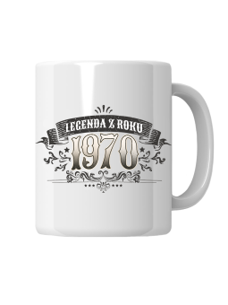 Kubek Legenda Z Roku [WYBIERZ ROK] - HiPanda! Śmieszne Prezenty z Nadrukami ?