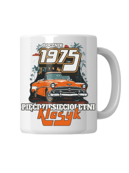 Kubek Rocznik [WPISZ ROCZNIK] Klasyk Auto - HiPanda! Śmieszne Prezenty z Nadrukami ?