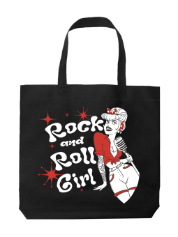 Torba Rock n Roll Girl - HiPanda! Śmieszne prezenty z Nadrukami ?