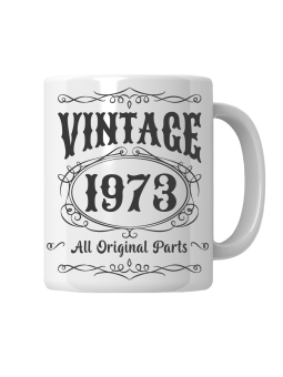 Kubek Vintage Original Parts [WYBIERZ ROCZNIK] - HiPanda! Śmieszne Prezenty z Nadrukami ?