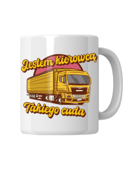 Kubek Jestem Kierowcą Takiego Cuda - HiPanda! Śmieszne Prezenty z Nadrukami ?