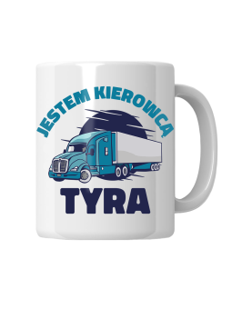 Kubek Jestem Kierowcą Tyra - HiPanda! Śmieszne Prezenty z Nadrukami ?