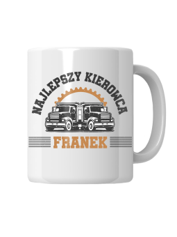 Kubek  Najlepszy Kierowca [WYBIERZ IMIĘ] - HiPanda! Śmieszne Prezenty z Nadrukami ?