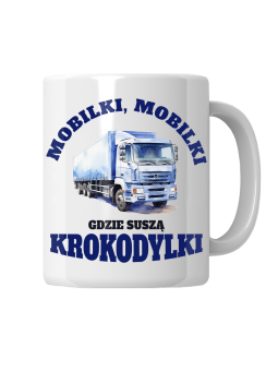 Kubek Mobilki Gdzie Krokodylki - HiPanda! Śmieszne Prezenty z Nadrukami ?