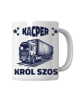 Kubek Król Szos [WYBIERZ IMIĘ] - HiPanda! Śmieszne Prezenty z Nadrukami ?