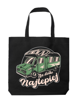 Torba Camper Na Dziko Najlepiej - HiPanda! Śmieszne prezenty z Nadrukami ?