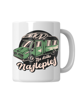 Kubek Camper Na Dziko Najlepiej - HiPanda! Śmieszne Prezenty z Nadrukami ?