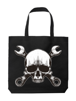 Torba Czaszka Mechanik - HiPanda! Śmieszne prezenty z Nadrukami ?