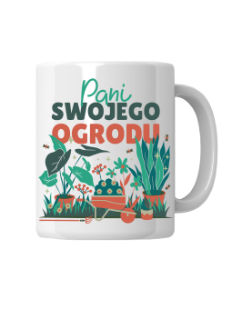 Kubek Pani Swojego Ogrodu - HiPanda! Śmieszne Prezenty z Nadrukami ?