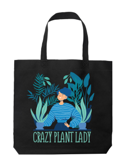 Torba Crazy Plant Lady - HiPanda! Śmieszne prezenty z Nadrukami ?