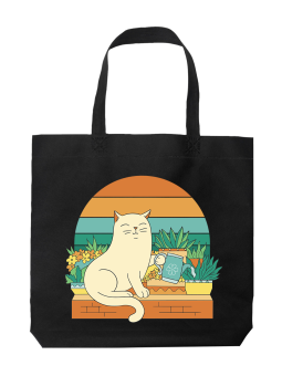 Torba Kot Ogrodnik - HiPanda! Śmieszne prezenty z Nadrukami ?