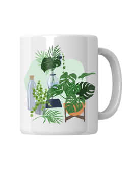 Kubek Home Jungle - HiPanda! Śmieszne Prezenty z Nadrukami ?
