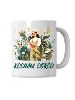 Kubek Kocham Ogród - HiPanda! Śmieszne Prezenty z Nadrukami ?