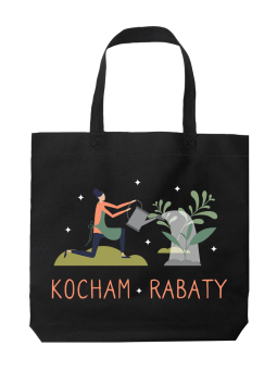 Torba Kocham Rabaty - HiPanda! Śmieszne prezenty z Nadrukami ?