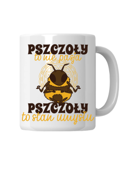 Kubek Pszczoły To Nie Pasja - HiPanda! Śmieszne Prezenty z Nadrukami ?