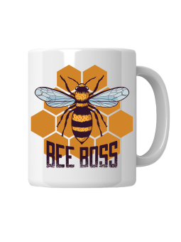 Kubek Bee Boss - HiPanda! Śmieszne Prezenty z Nadrukami ?